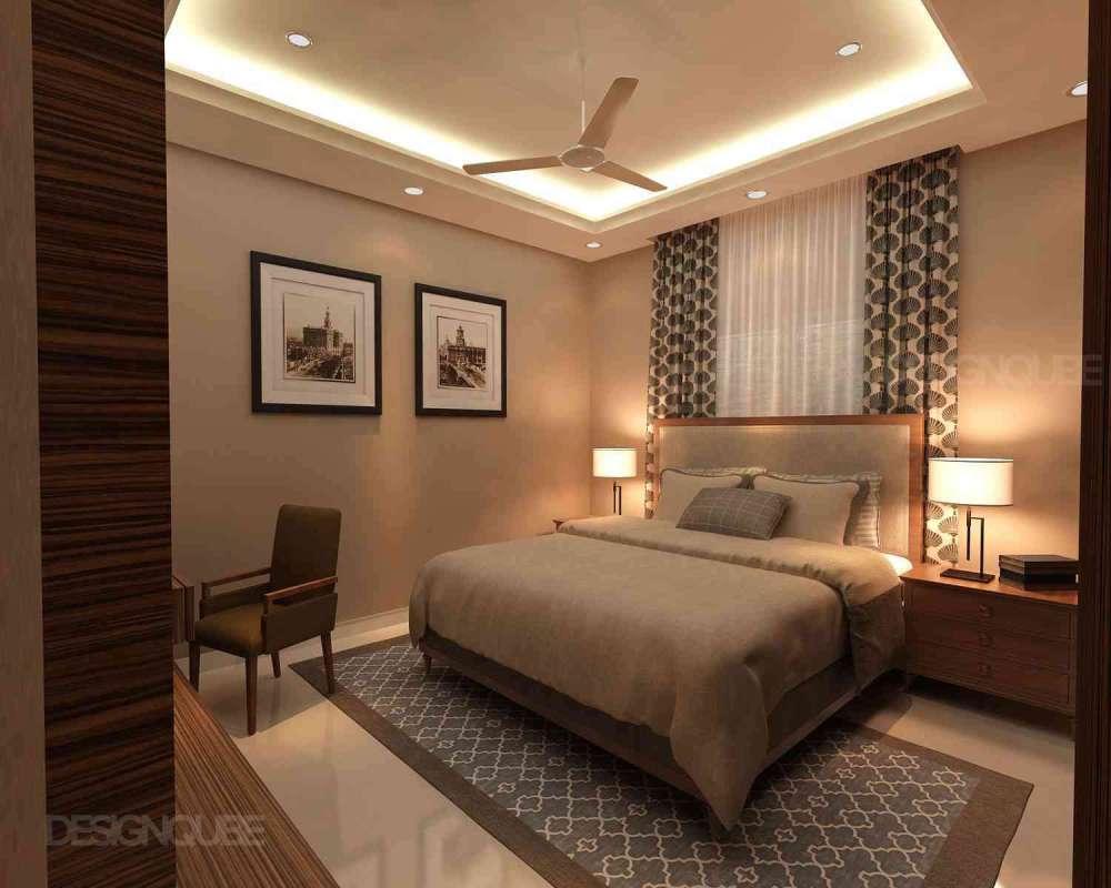 Villa Architecture Interiors at Tilak nagar, Shimoga